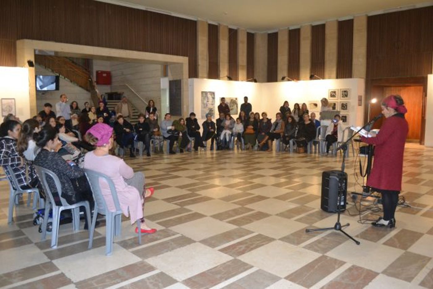 גם המורים לאמנות יוצרים אמנות
