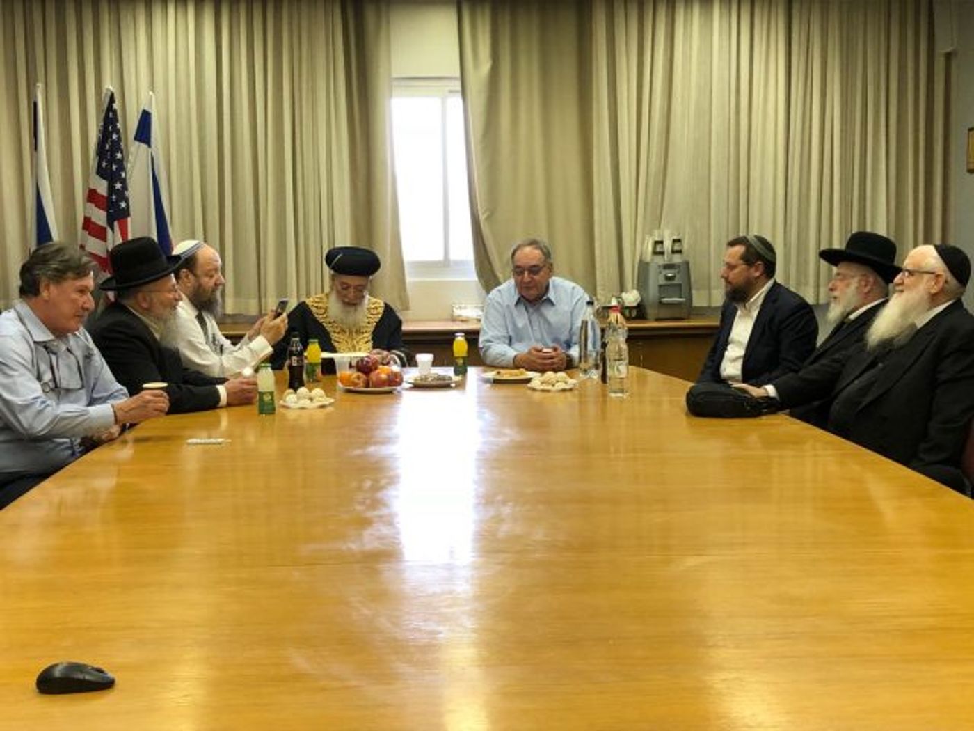 פגישה בין רבני הציונות הדתית לבית החולים הדסה