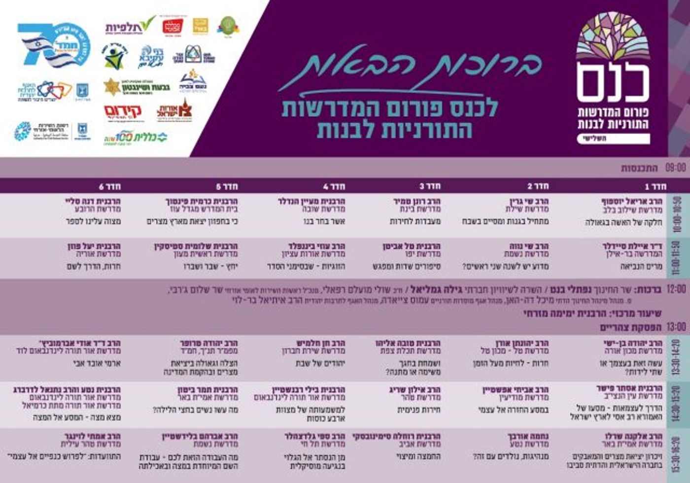 אירוע השיא בכנס המדרשות התורניות לבנות