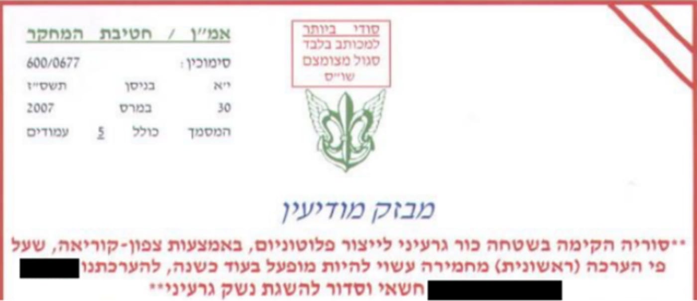 שנתיים של מאמץ מודיעיני, מהמוסד ועד ל-8200
