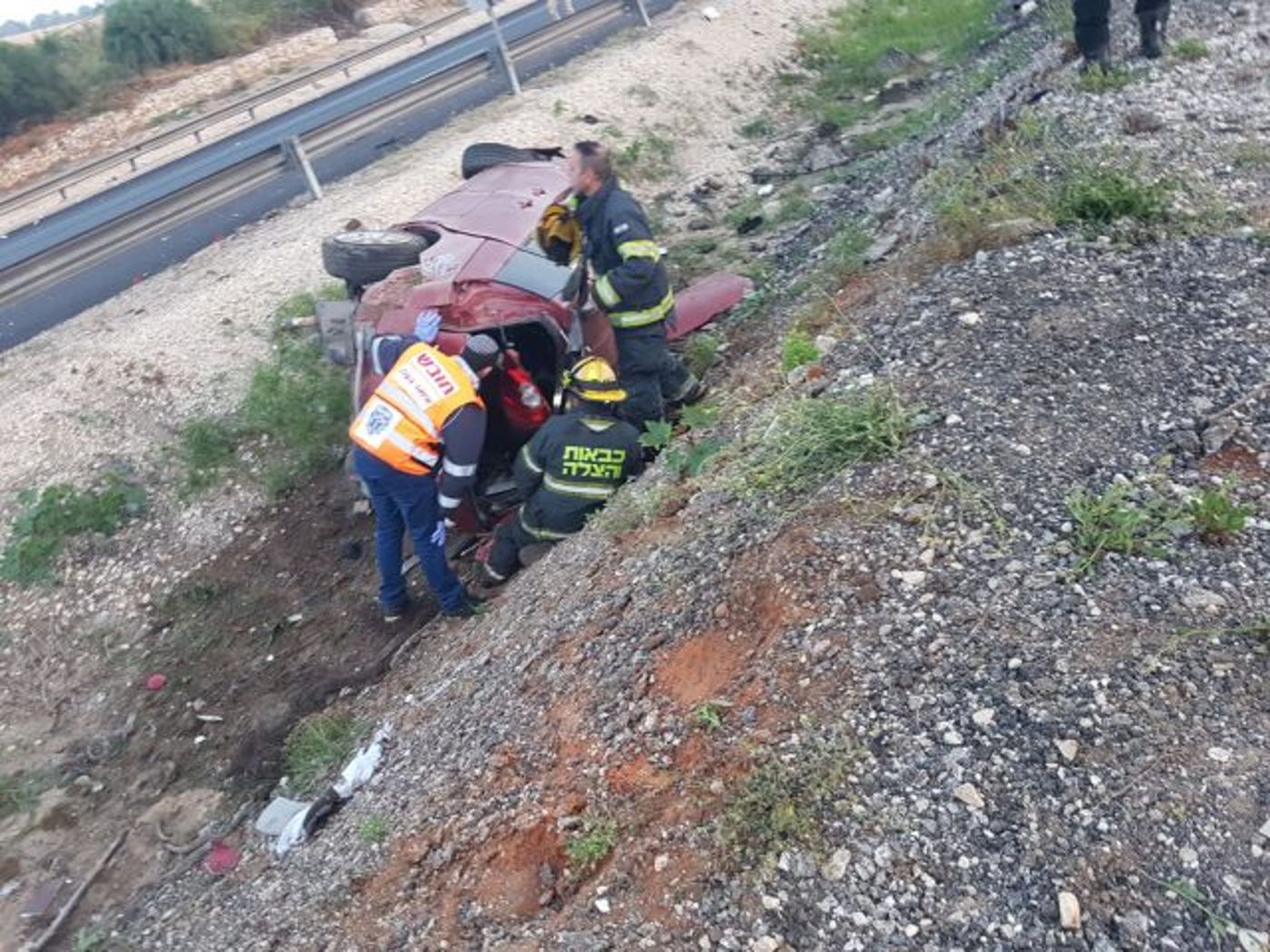 תלמידי ישיבה התהפכו עם רכבם: הרוג וששה פצועים