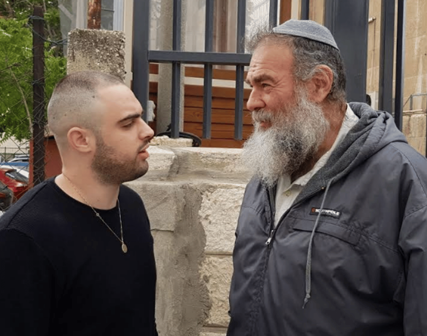 מנכ"ל 'חוננו', שמואל זנגי עם בן דרי
