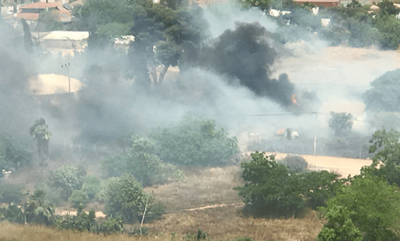 מדורות בספק: סופות עזות בדרום, שריפות במרכז. צפו
