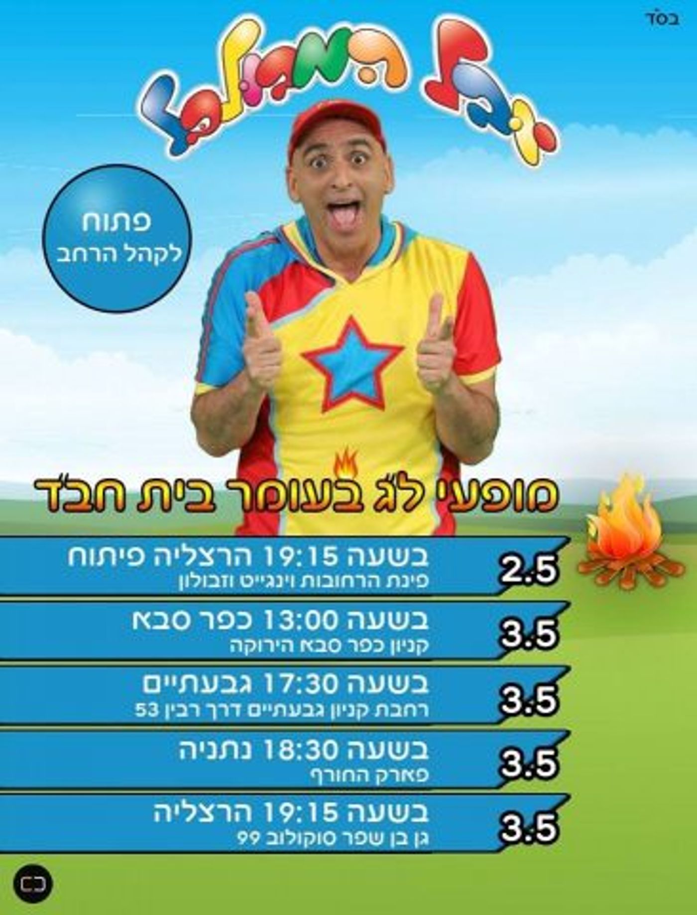 מה עושים היום עם הילדים? כל ההצעות בפנים