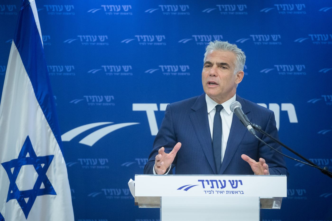 לפיד: "לא נקים ממשלה עם המפלגות הערביות"