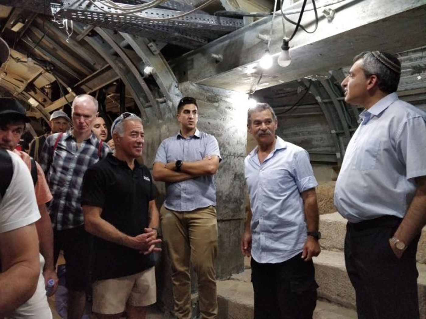 הסיור בעיר דוד. צילם: יחצ