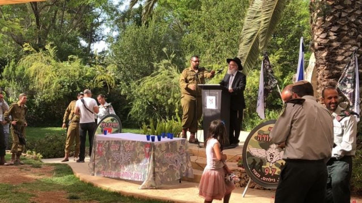 המג"ד החדש: גיבור שהשתלט על מחבל בידיים חשופות
