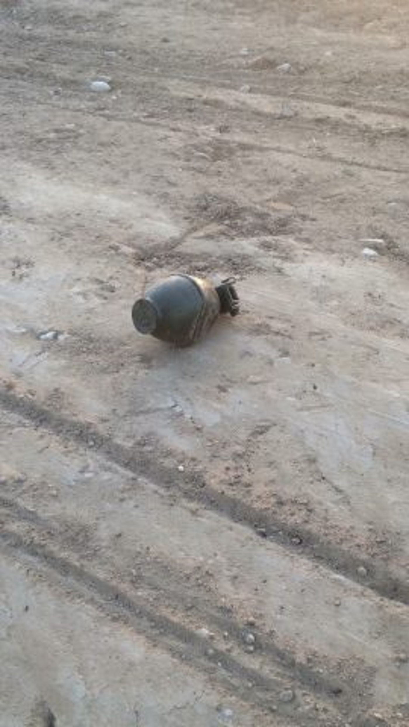 הרימון שהושלך לעבר כוחות צה"ל