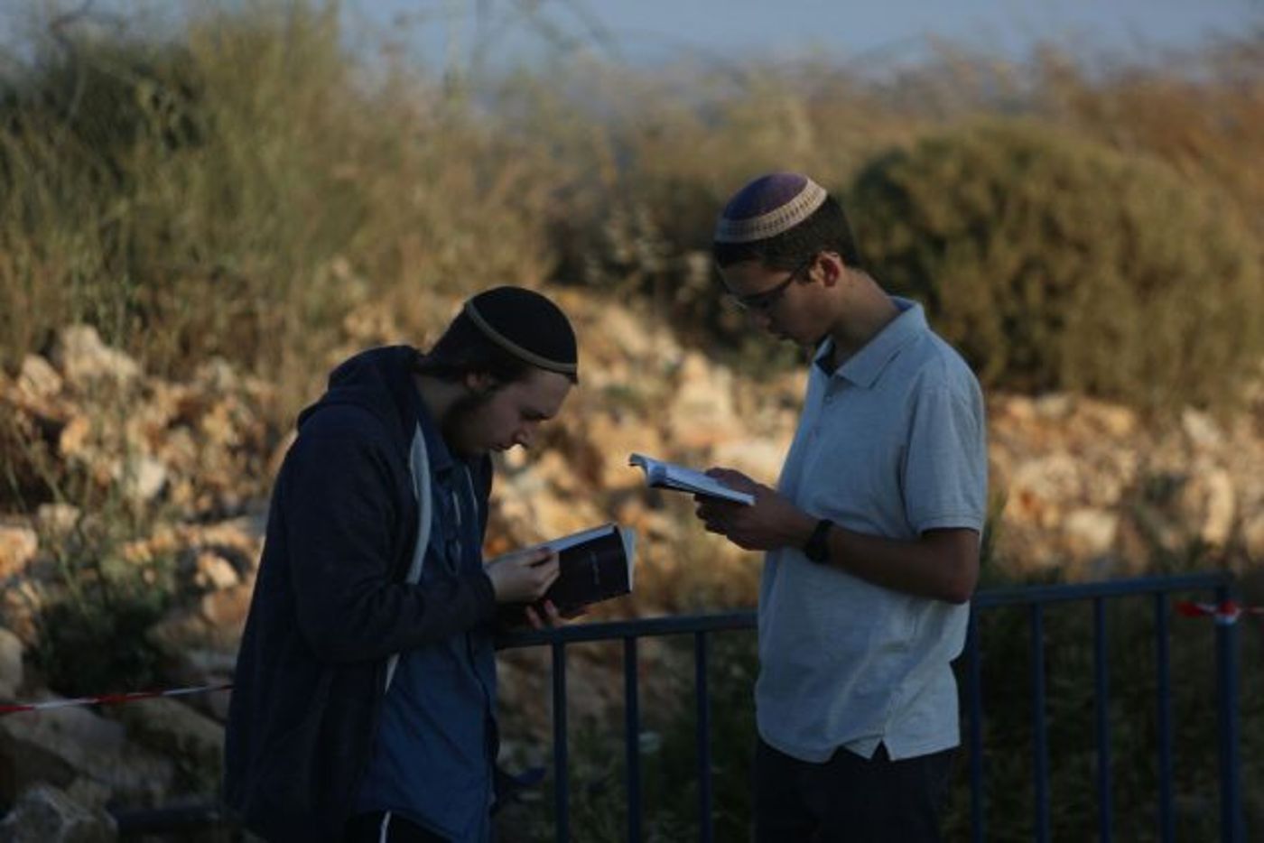 גלריה • היום האחרון לפני הפינוי בנתיב האבות