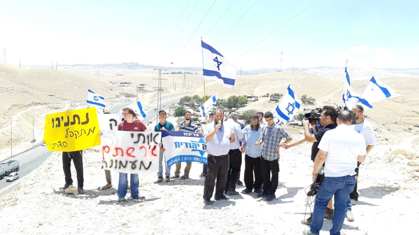 המפונים באו לבדוק למה לא מפנים את הערבים