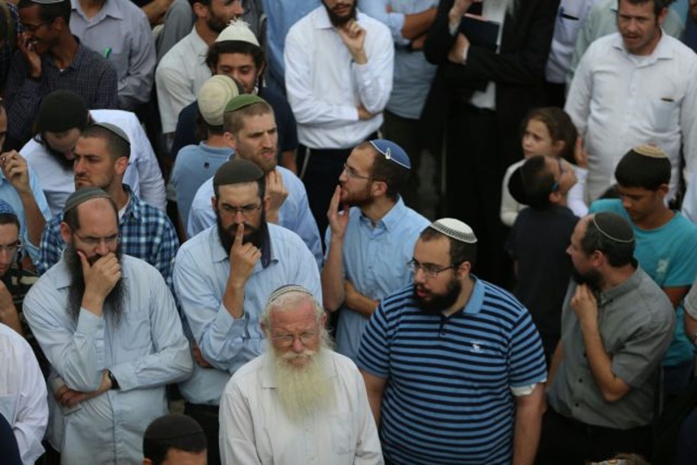 גלריה • הפגנת הישיבות כנגד מצעד הלהט"ב בירושלים