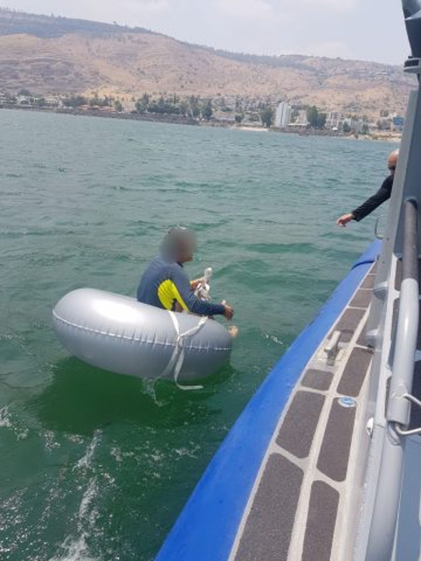 ארבעה תושבי השומרון נסחפו בכנרת