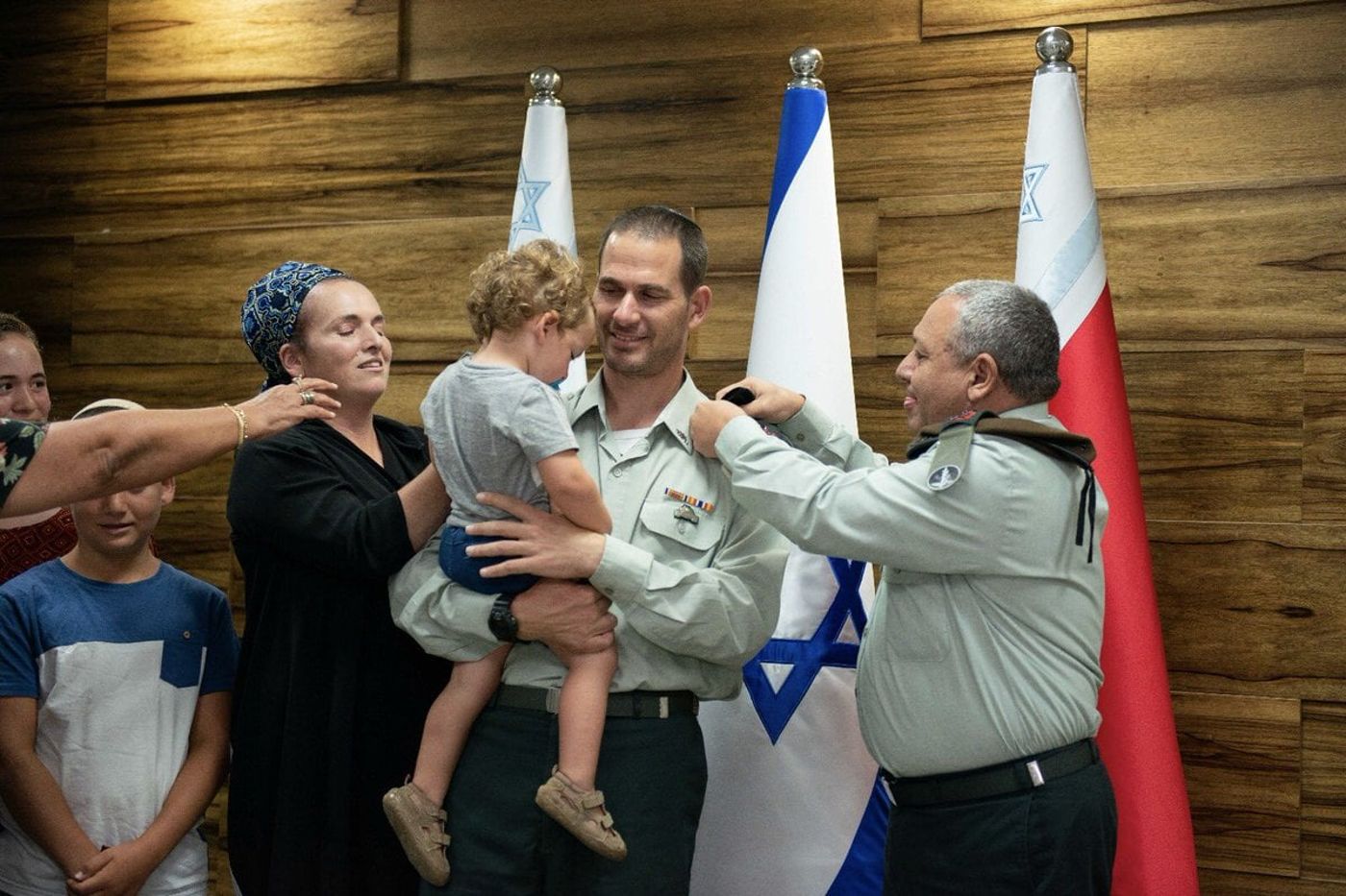 כבוד למגזר: נריה ישורון הועלה לדרגת אל"מ