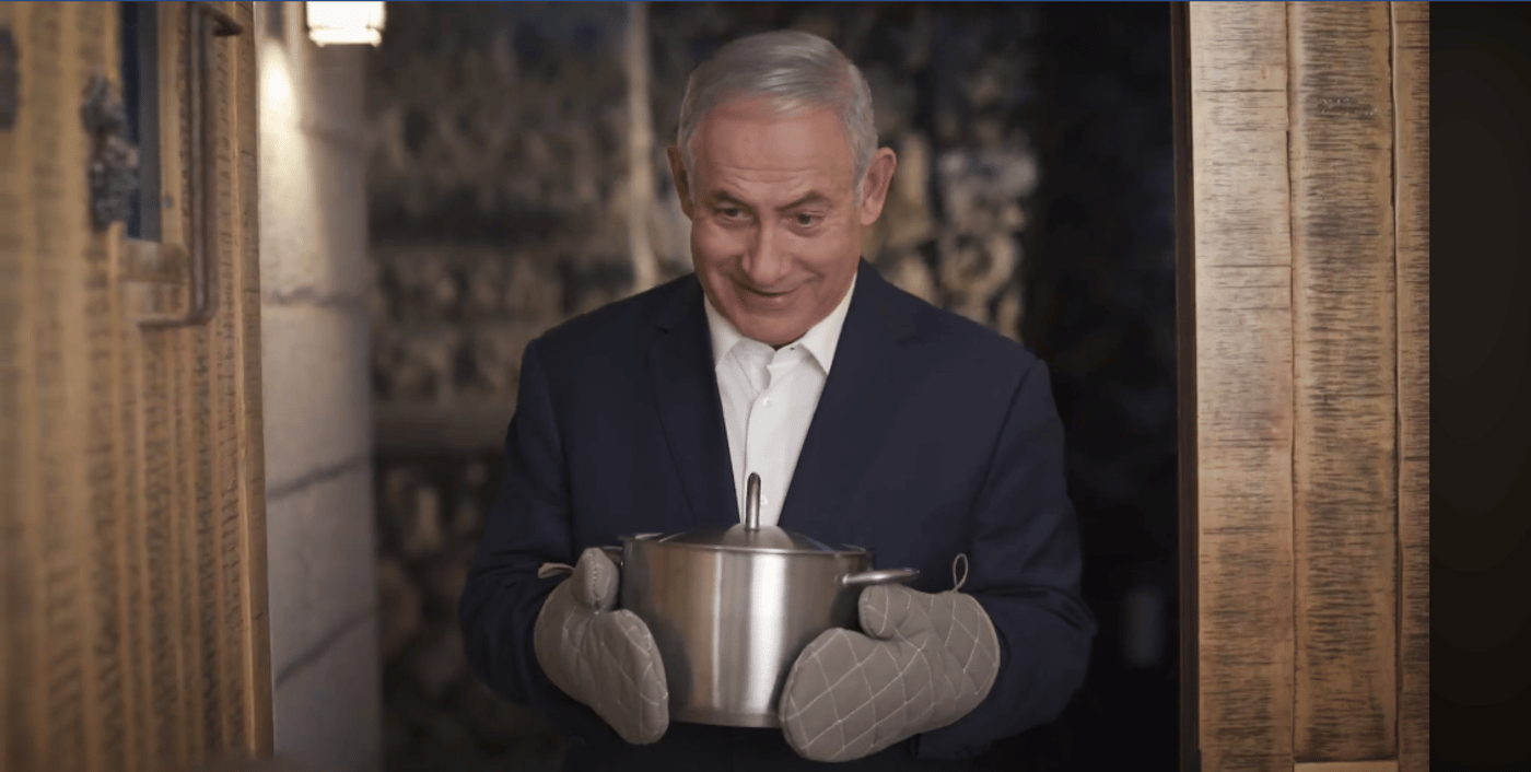 שורף את הרשת: הסרטון של נתניהו לשנה החדשה. צפו