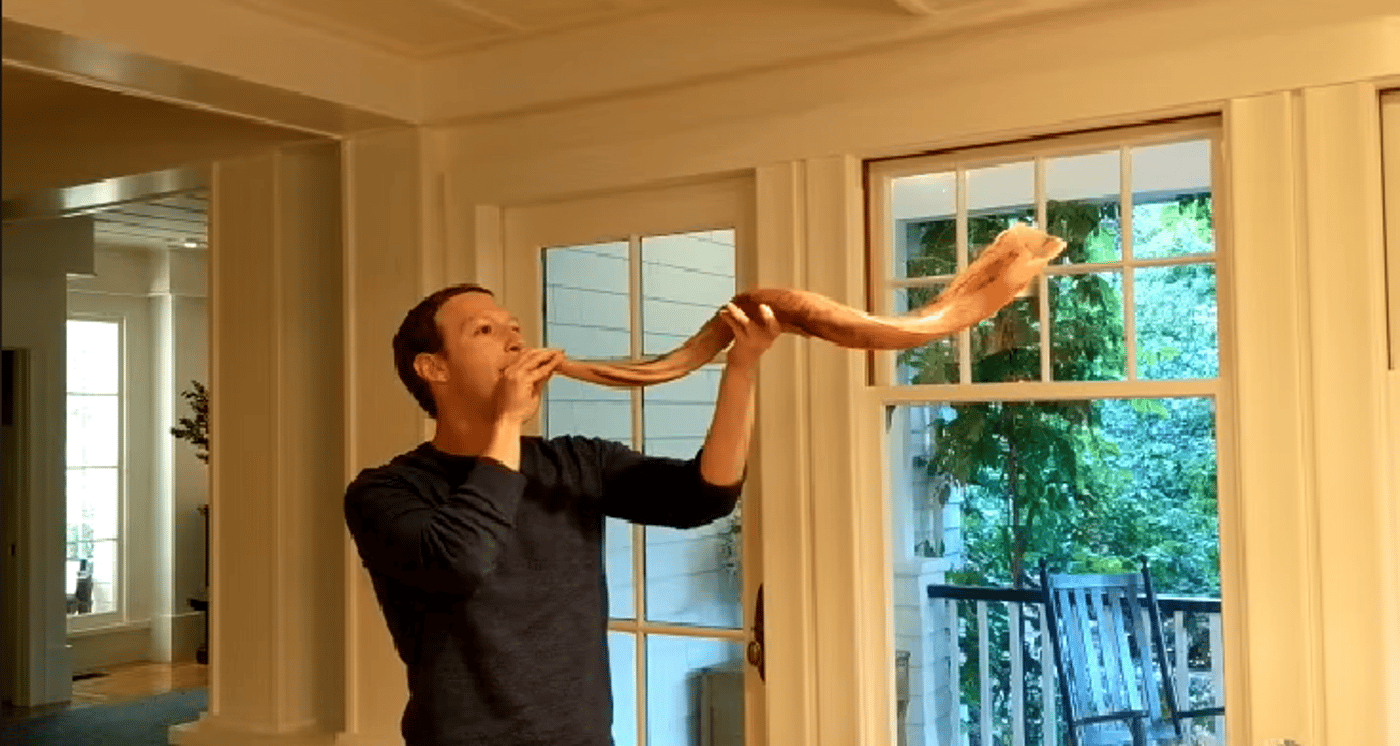 צפו: מארק צוקרברג תקע בשופר וחטף מהרשת