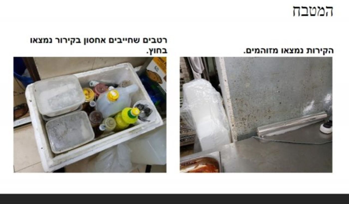 תיעוד מזעזע: כך נראה אולם אירועים שהוצא לו צו סגירה