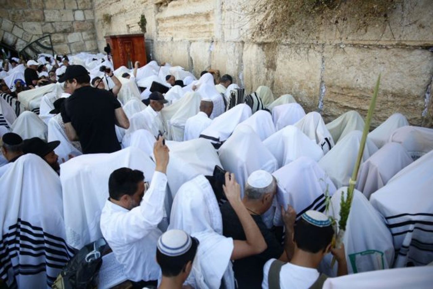 רבבות בברכת הכהנים בכותל המערבי • גלריה
