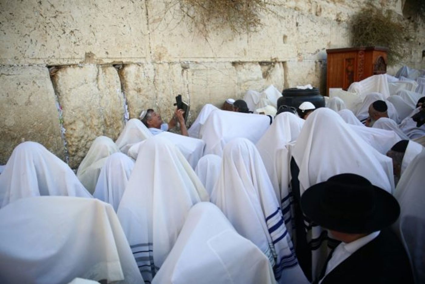 רבבות בברכת הכהנים בכותל המערבי • גלריה