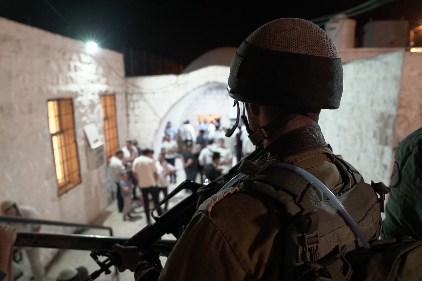 1500 בני אדם נכנסו הלילה לקבר יוסף