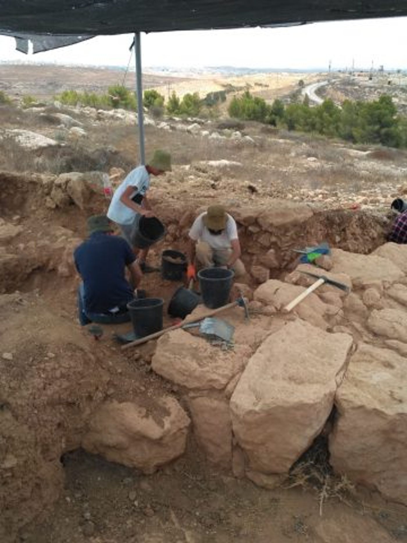 חפירה ארכיאולוגית מצאה מבנה מימי בית חשמונאי