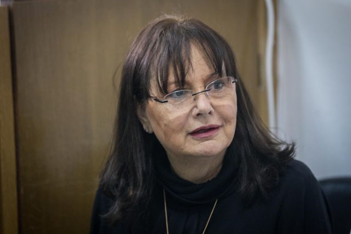 דוד מגיעה לבית המשפט המחוזי בירושלים