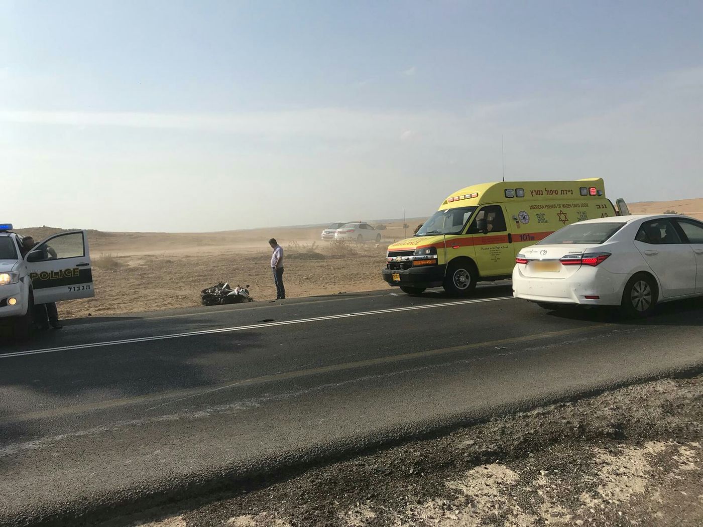 שבוע קשה בכבישים: בן 20 נהרג בתאונת אופנוע