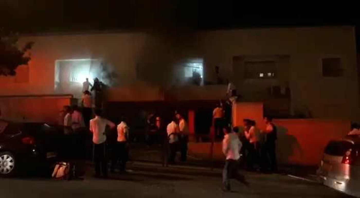 אסון בביתר עילית: שני ילדים נספו בשריפה