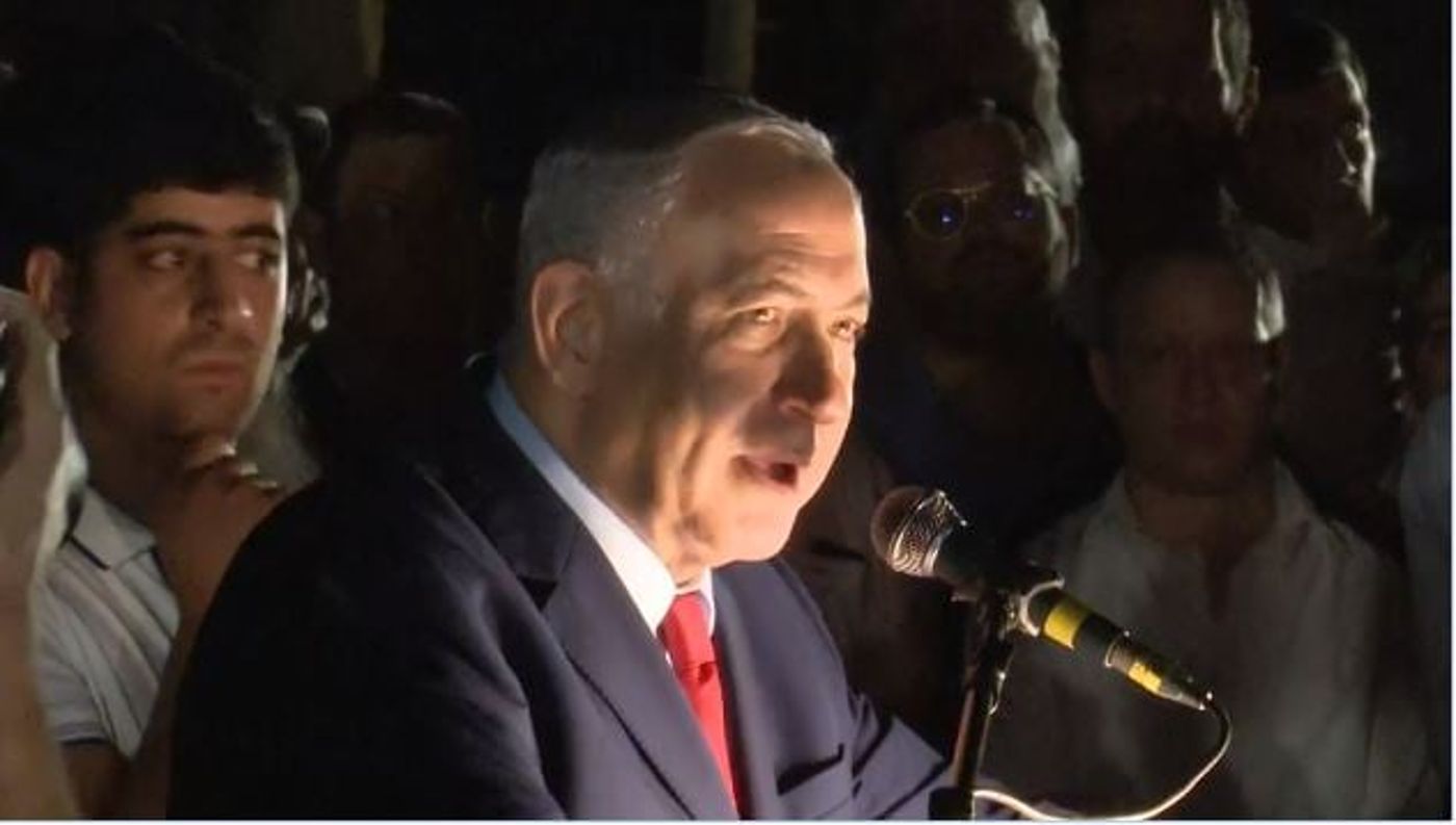 נתניהו בלווית וינרוט: "המומים מצער, היה רודף צדק"