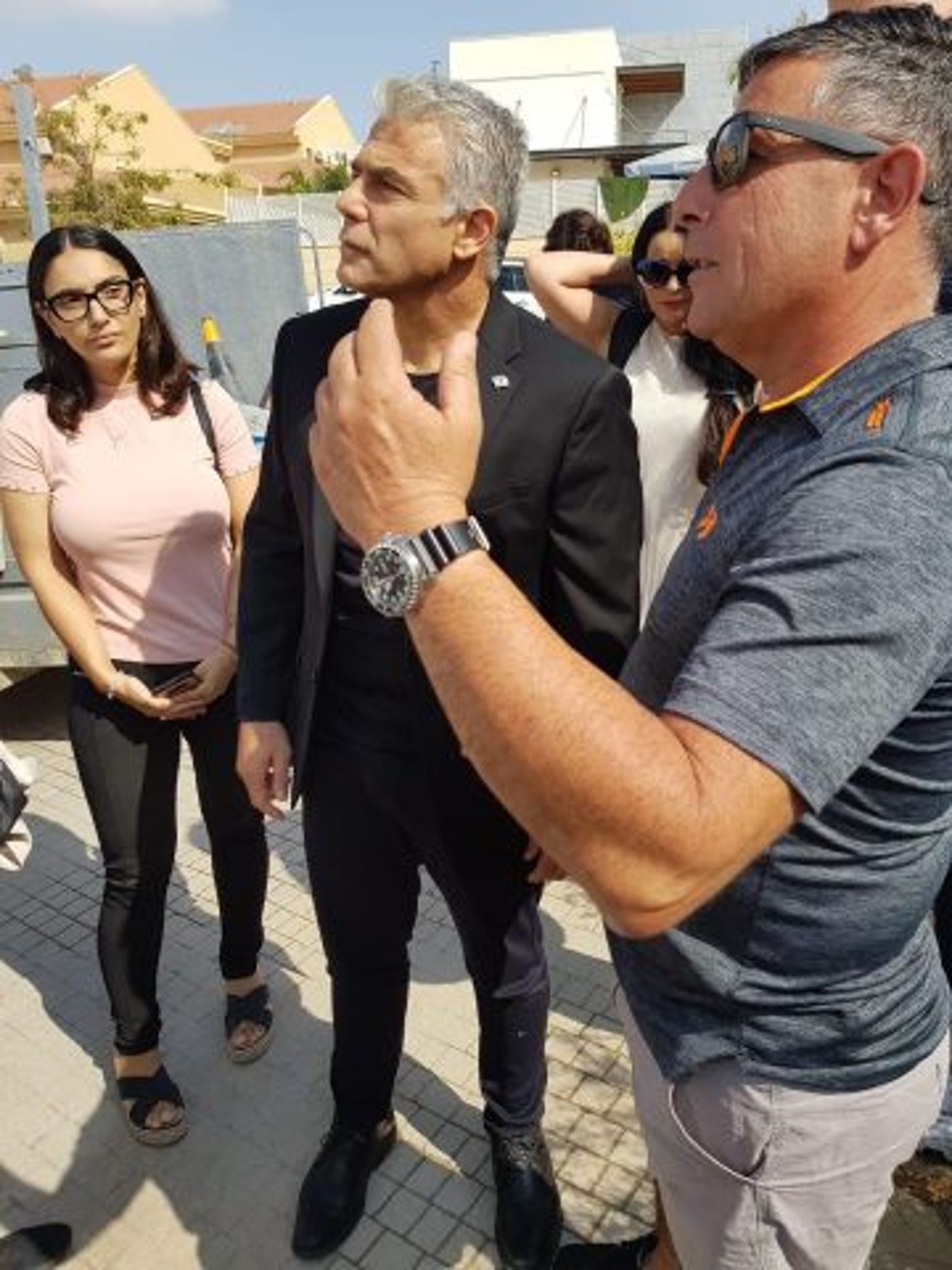 לפיד בבאר שבע: "ככה צריך להיראות הבית של סינוואר"