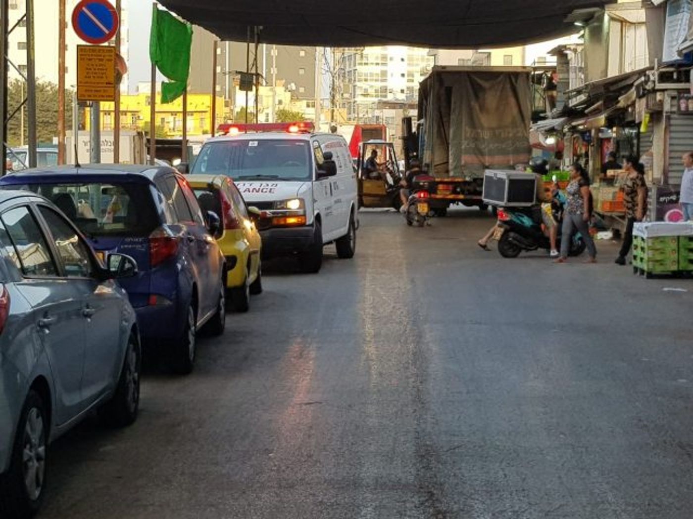 אישה נשרפה למוות במרכז תל אביב