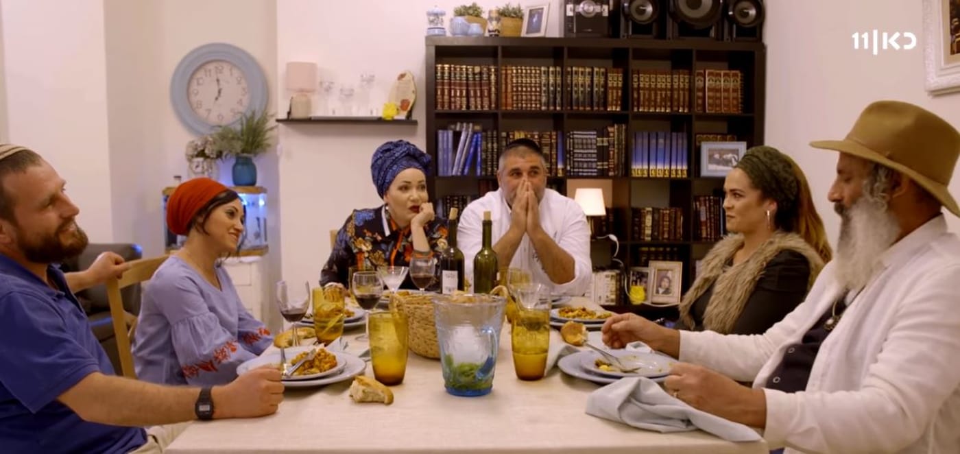 צפו: הזוג הדתי שחולל סערה ב'בואו לאכול איתי'