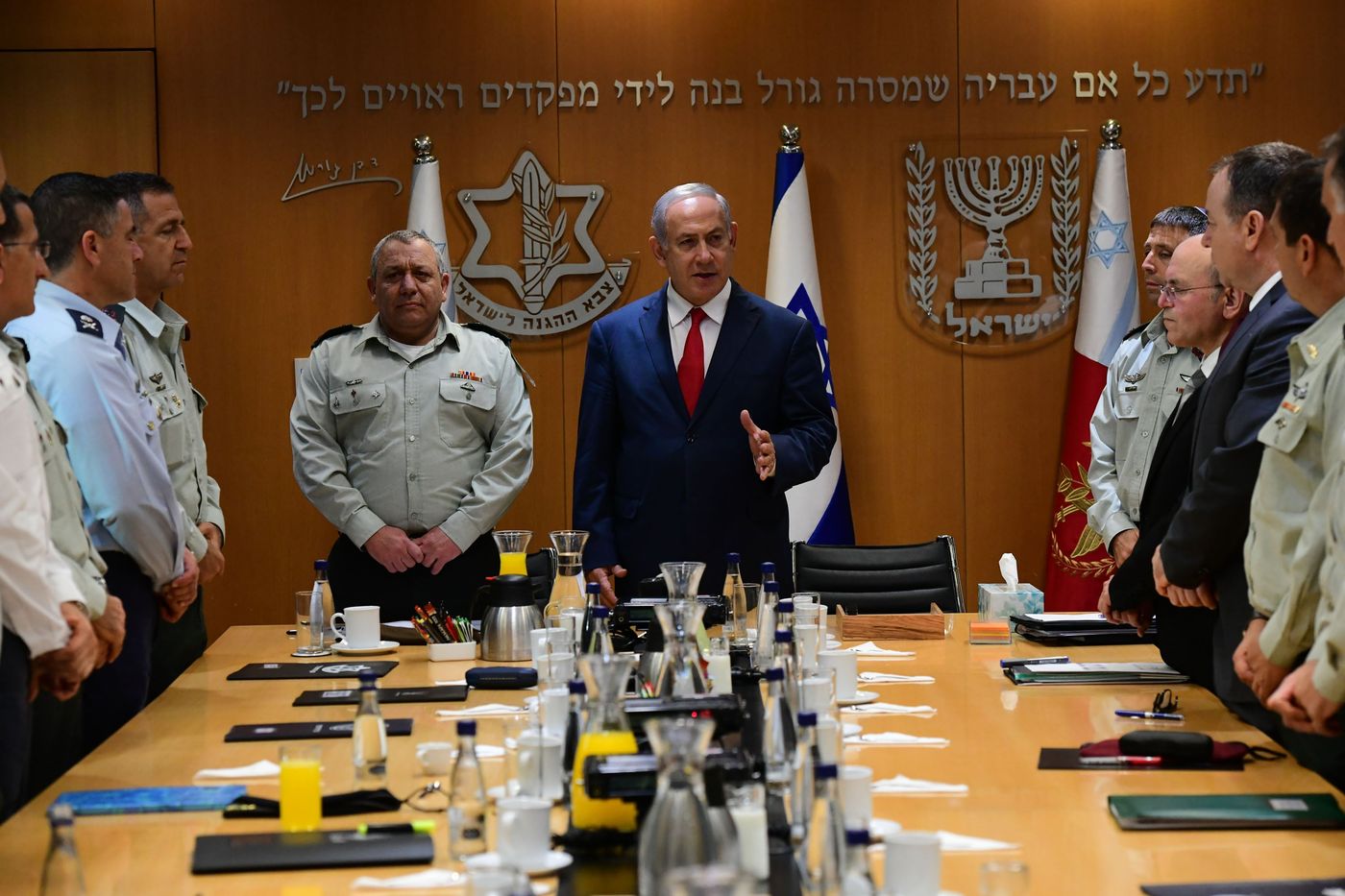 נתניהו עם פורום מטכ"ל: "יש לנו משימה משותפת"