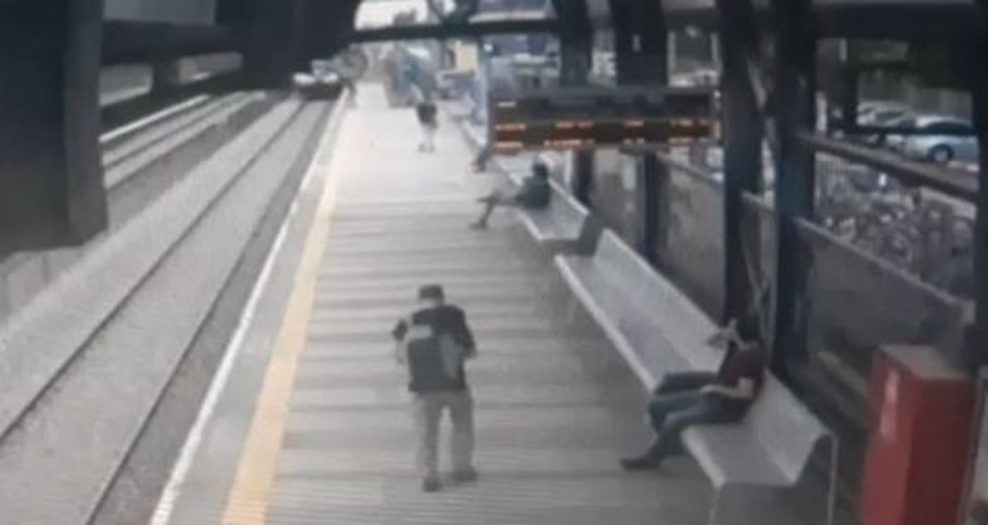 התפרץ אל מותו בתחנת הרכבת בבית יהושע