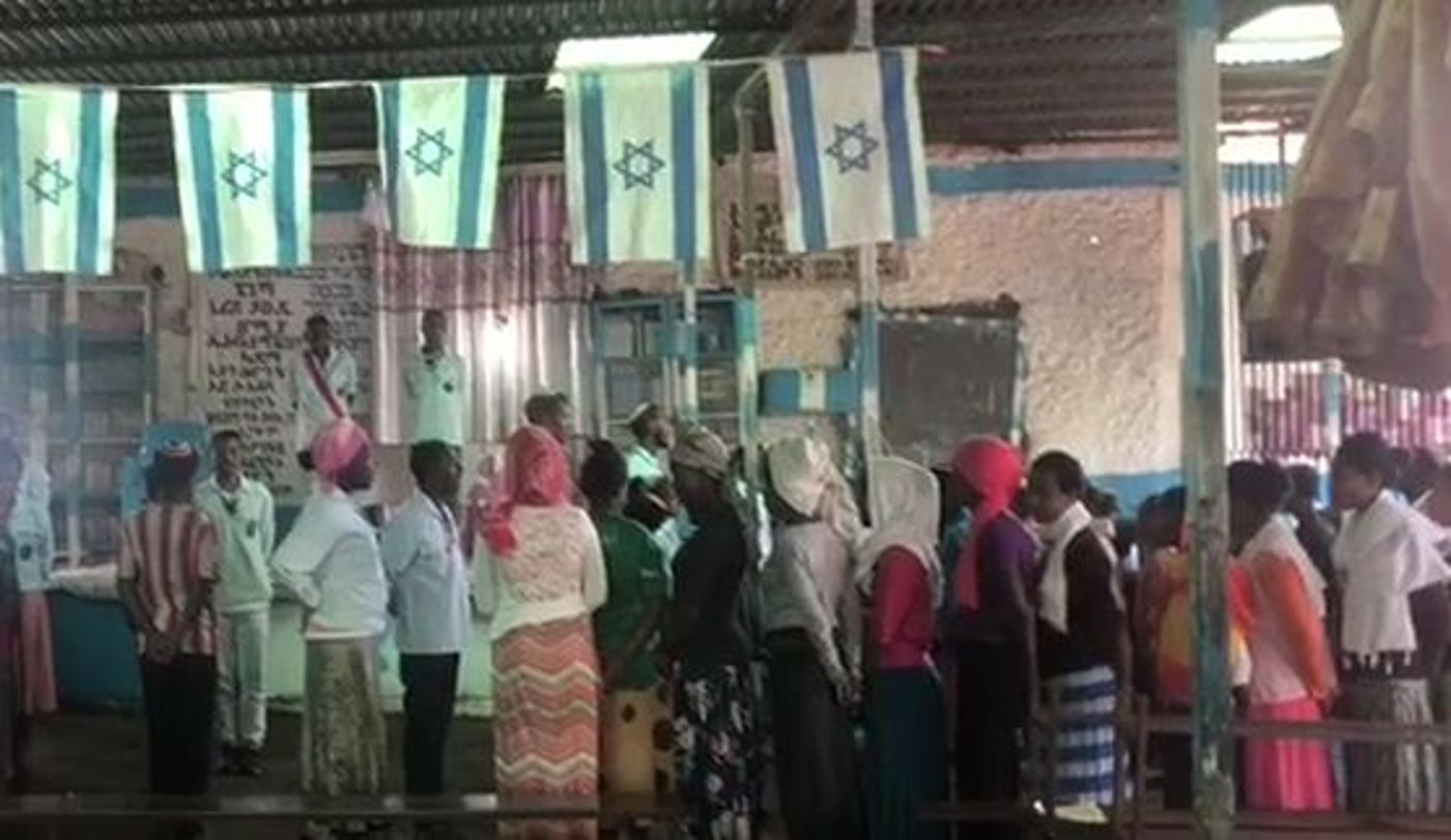 מרגש: סניף בנ"ע באתיופיה שר את המנון התנועה. צפו