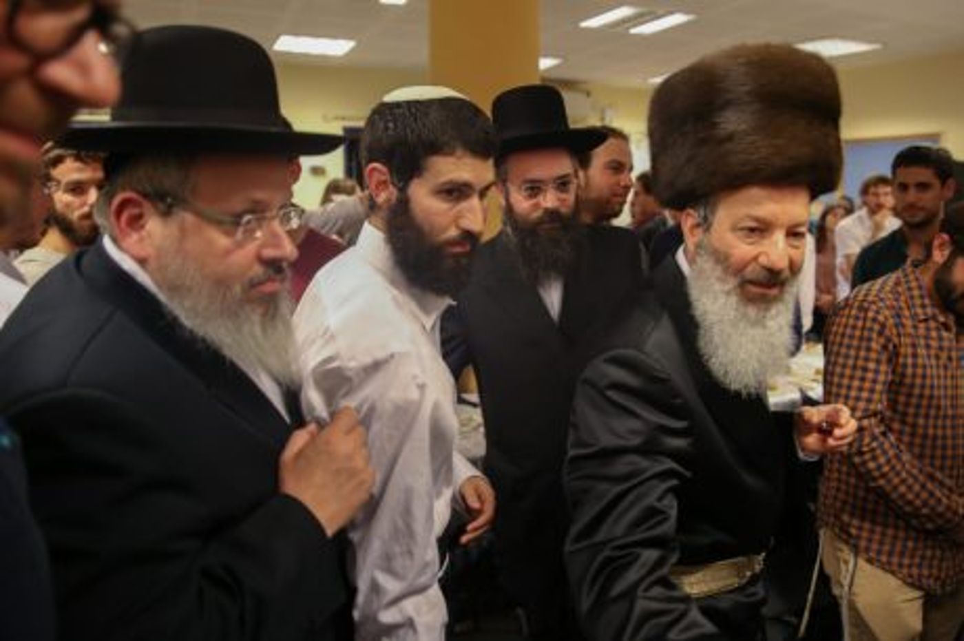 מרהיב: תיעוד מהטיש של האדמ"ור הציוני
