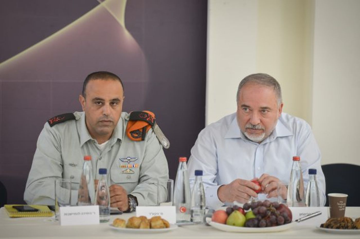ידעי ושר הביטחון לשעבר ליברמן