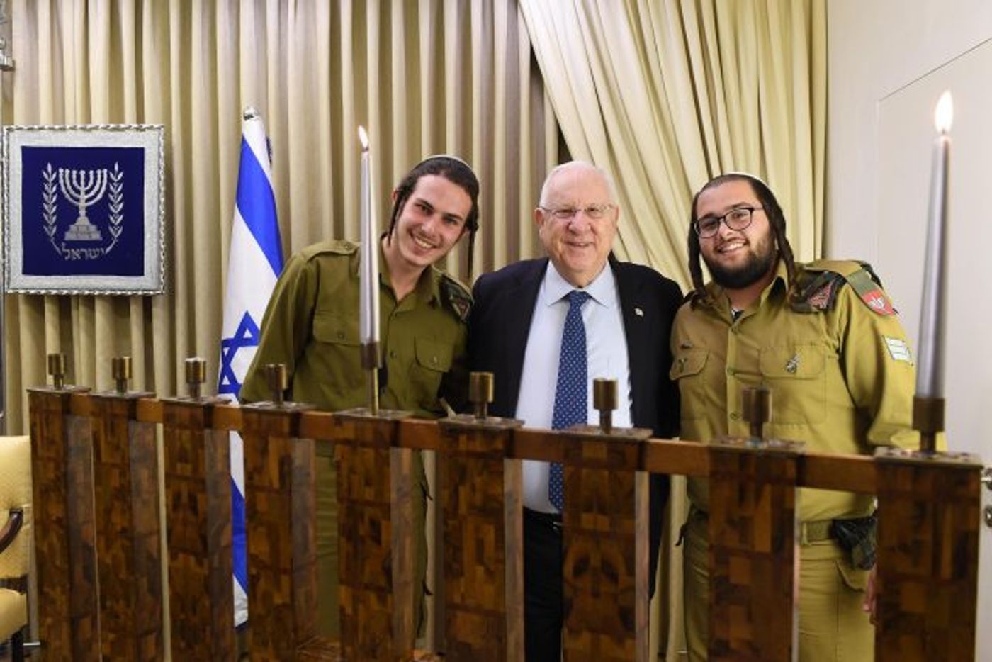 "אתם חשמונאים בני זמננו; חיילים, לוחמים, צדיקים"