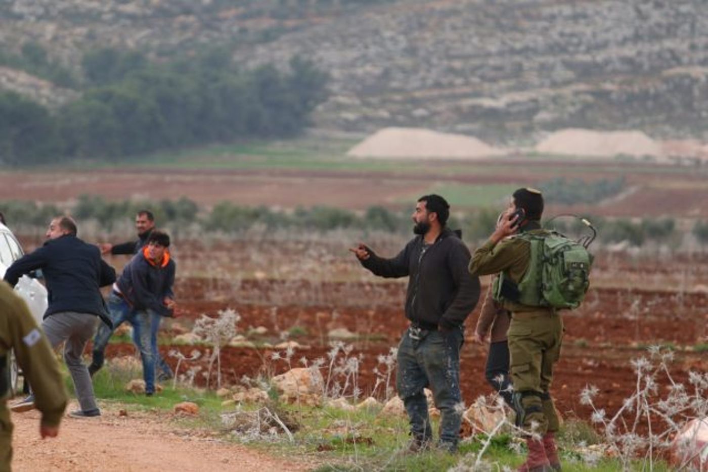 הזוי: ערבים התפרעו בגוש שילה; היהודים נעצרו