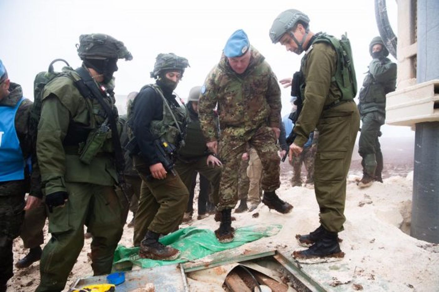 צה"ל דרש מיוניפי"ל: השמדת מנהרת הטרור בלבנון