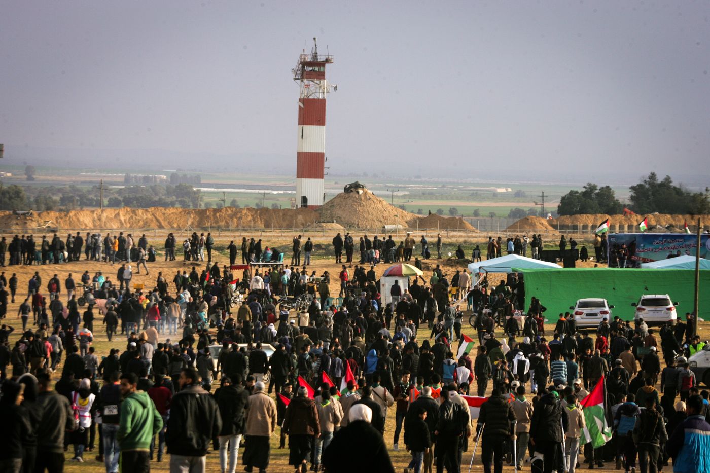 עימותים אלימים בגבול עזה: ארבעה פלסטינים נהרגו