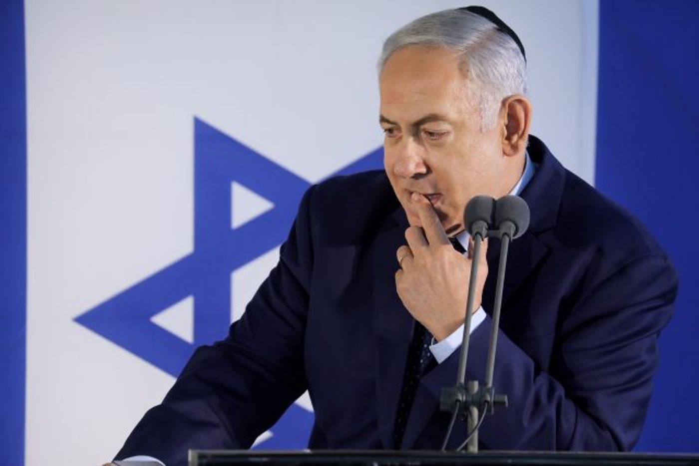 צמאים לשמוע את קולך. נתניהו