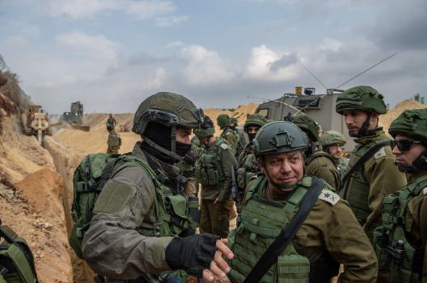 הרמטכ"ל ביומו הראשון של מבצע "מגן צפוני" לאיתור ונטרול מנהרות חיזבאללה