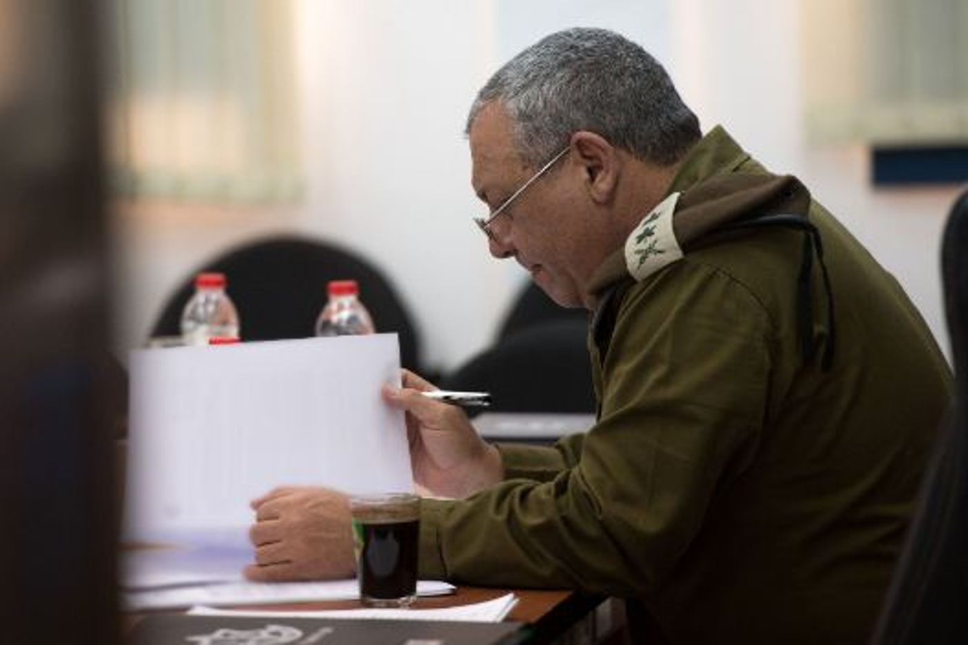 הרמטכ"ל בתרח"ט גבעתי בצאלים