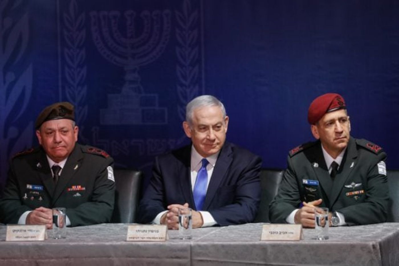 נתניהו בטקס חילוף הפיקוד