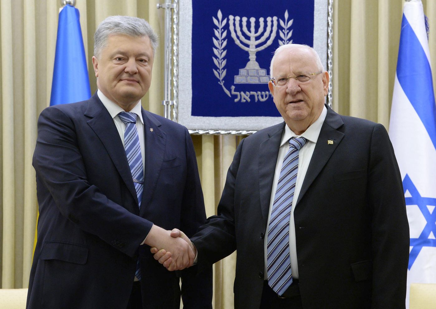 ריבלין לנשיא אוקראינה: "לא נאפשר התבססות איראנית"