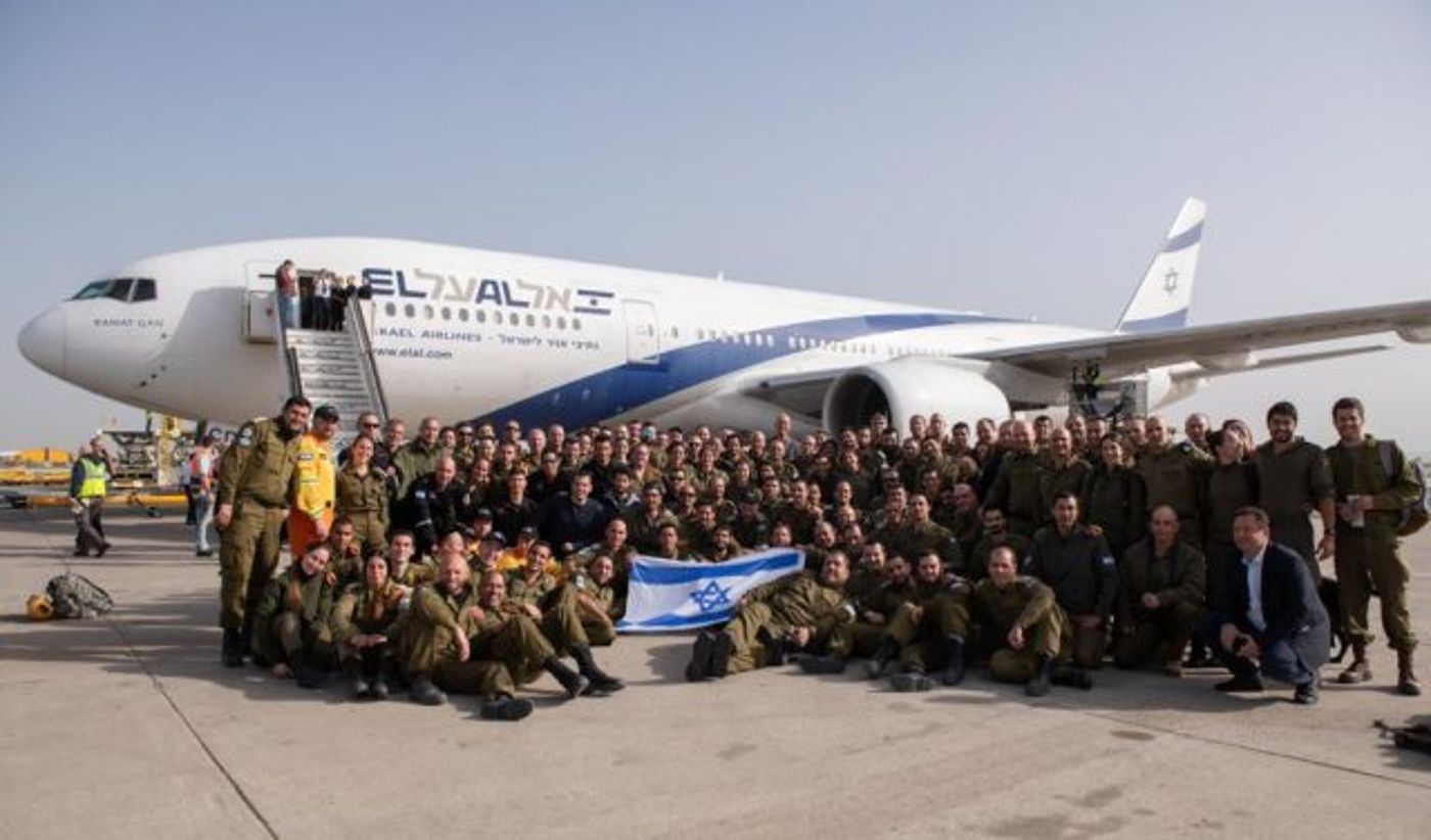 תיעוד: משלחת צה"ל בדרך לברזיל