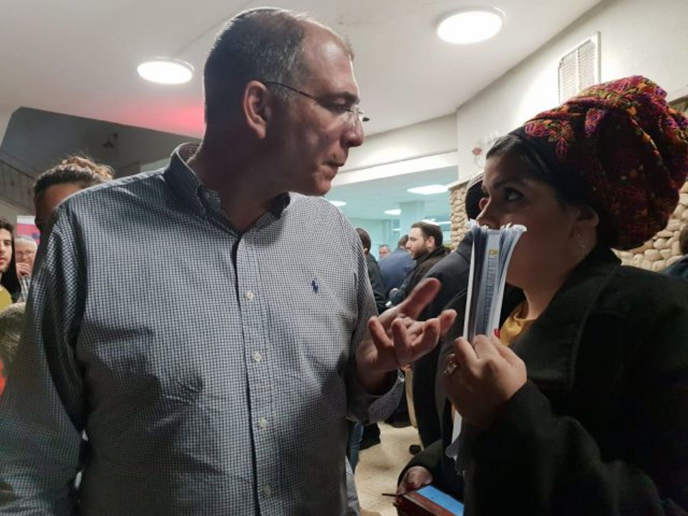 המנכ"ל אורבך בתדרוכים אחרונים
