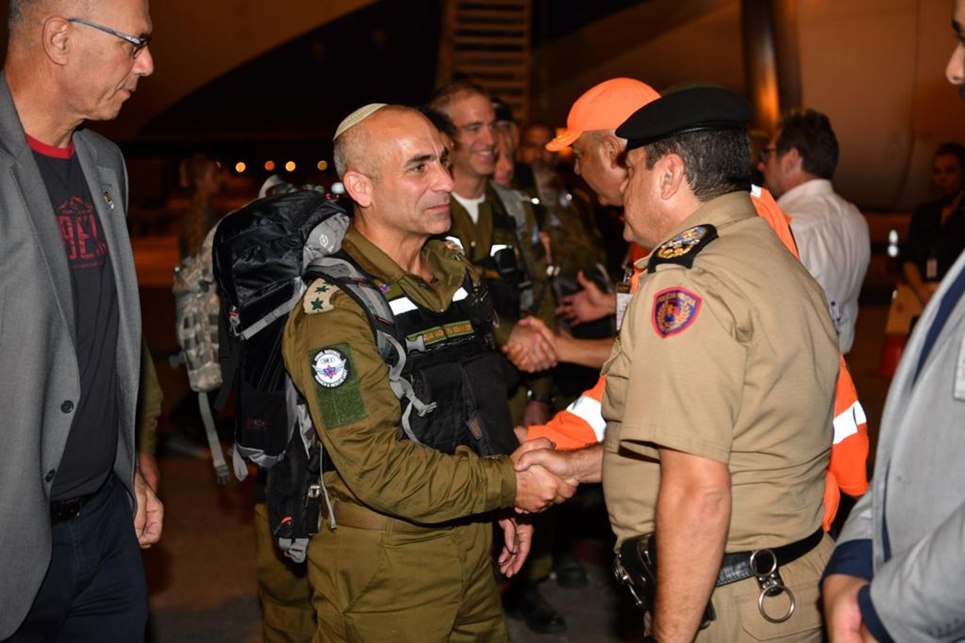 בדרך לחילוץ: משלחת הסיוע של צה"ל נחתה בברזיל