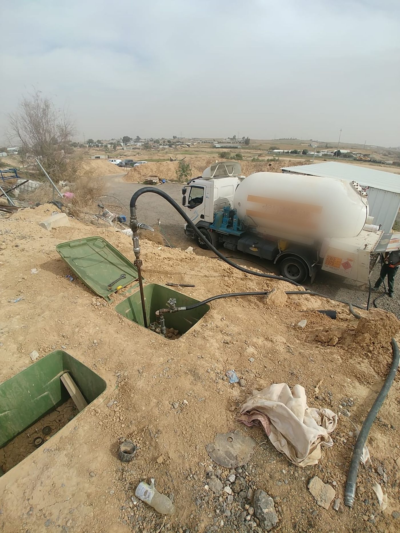 סכנת נפשות: נתפסה חוות גז פיראטי הגדולה בארץ