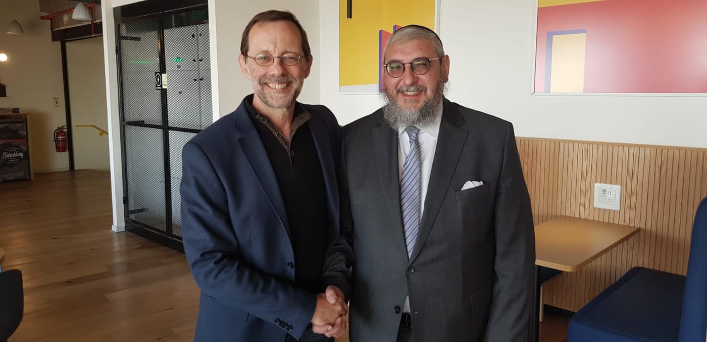 רשמית: הרב חיים אמסלם שוריין במפלגת זהות